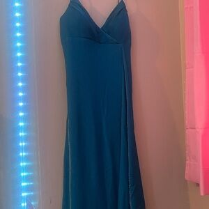 Elegant Blue Evening Dress